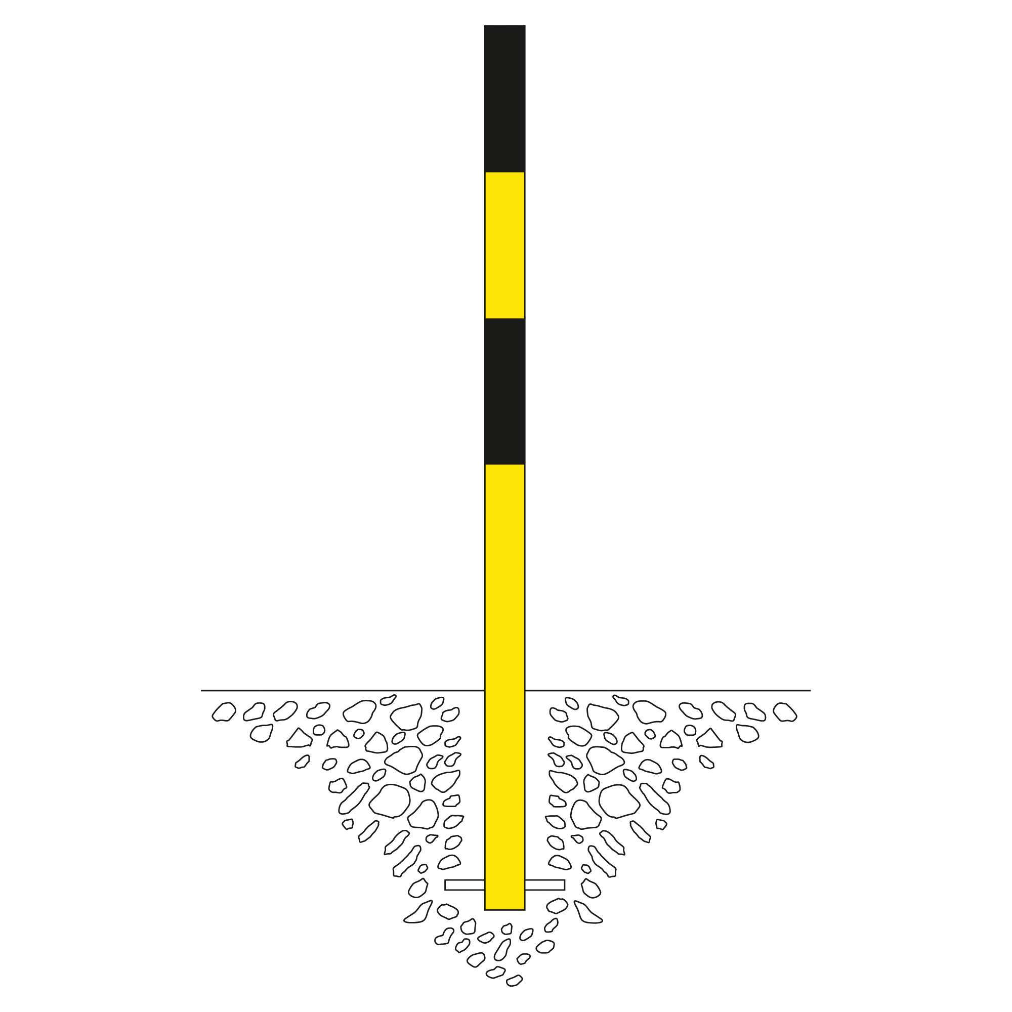 Pullert - Ø60 mm - Nedstøbt - Billede 6