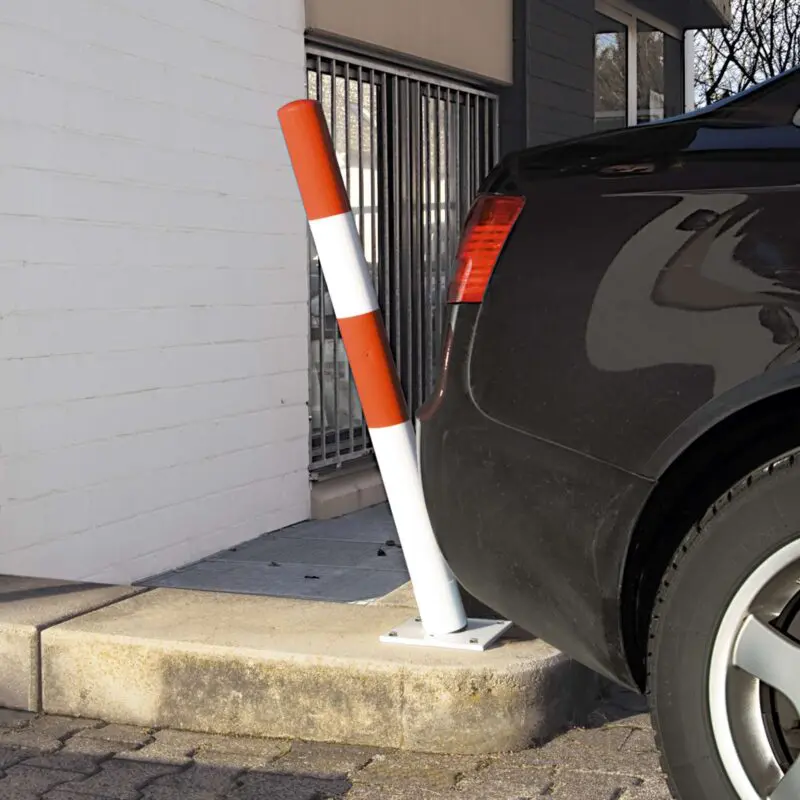 Alternative view of Drive-Over Bollard - Spring-Loaded - Bolt-Down