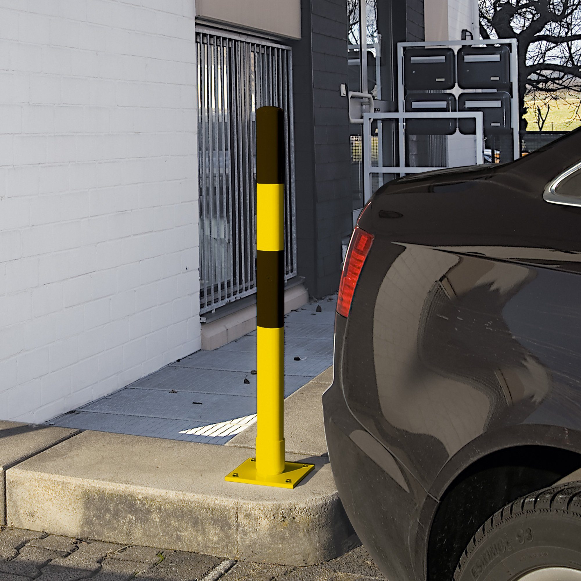 Drive-Over Bollard - Spring-Loaded - Concrete-In - Image 4
