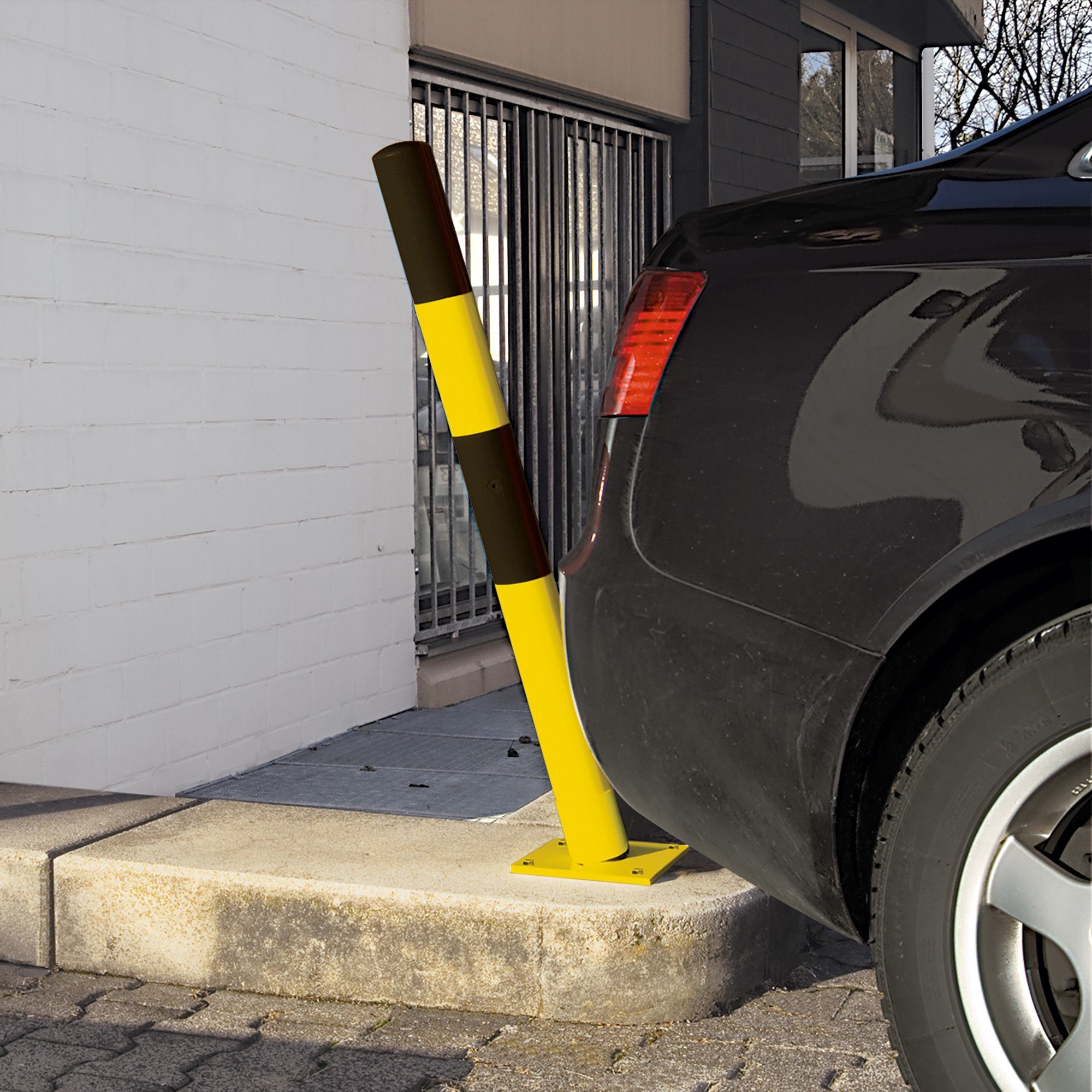 Drive-Over Bollard - Spring-Loaded - Concrete-In - Image 5