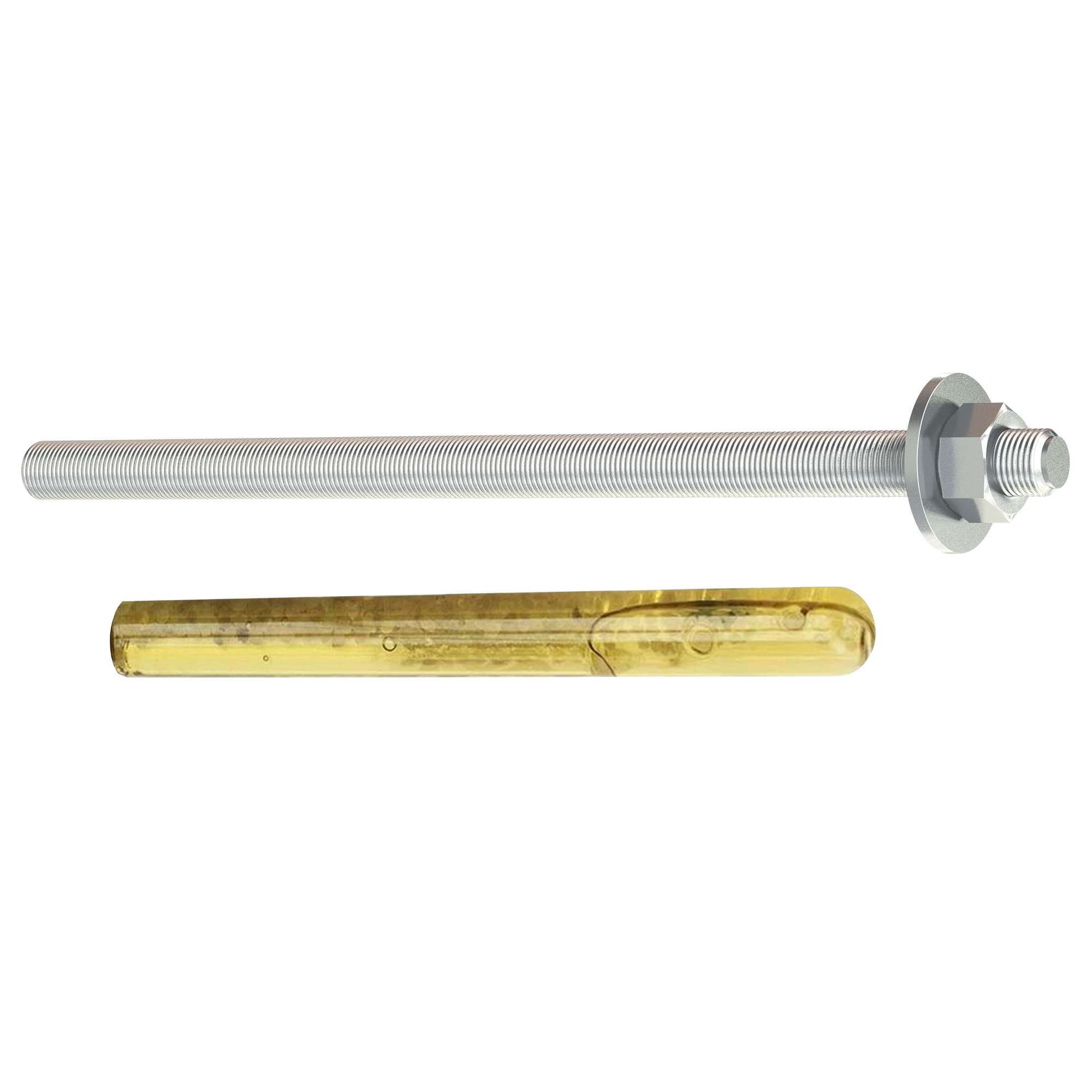 Alternative view of Chemical Anchor M16/190 – With Threaded Rod, Nut, Washer and Resin Cartridge / 1 pc