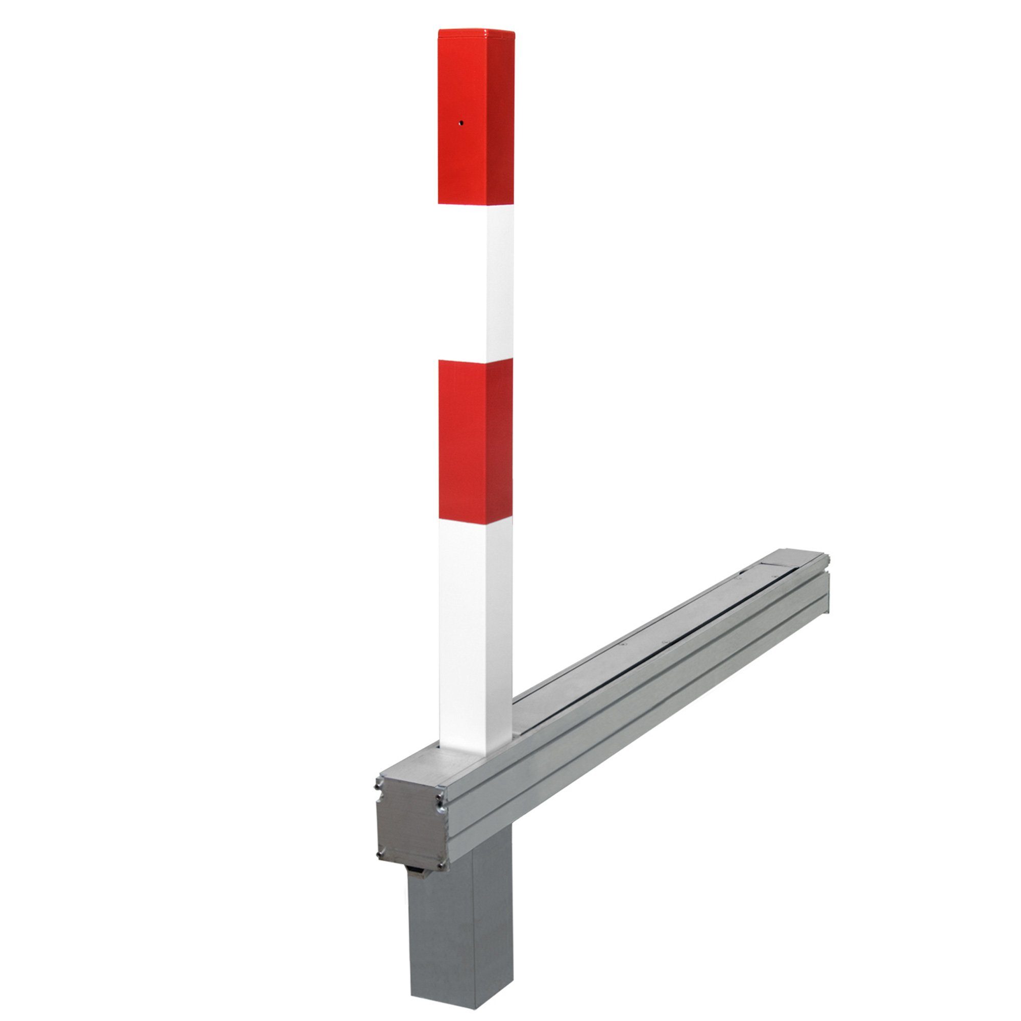 Parkeringsstolpe - Nedfældelig (plant monteret)