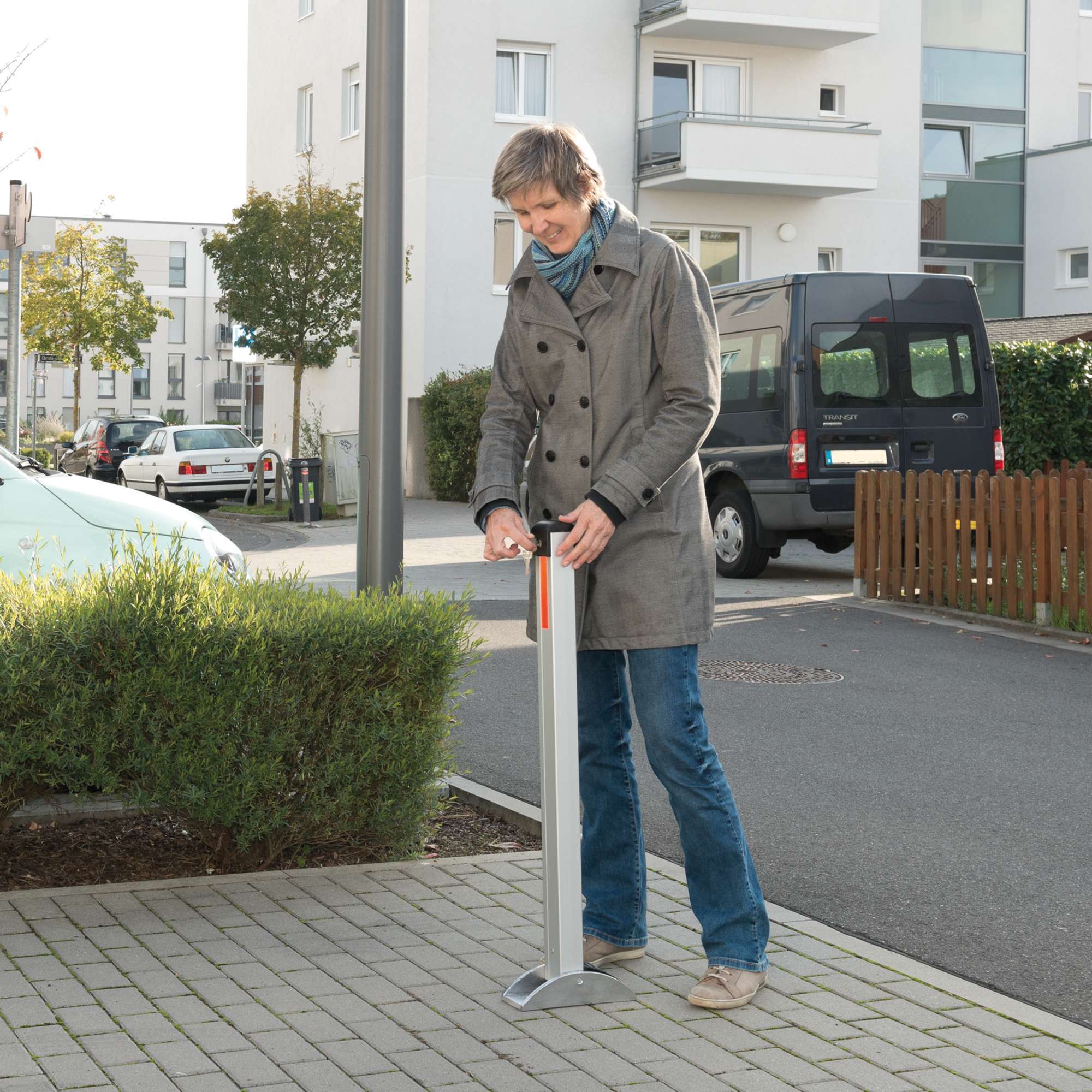 Poller – halbautomatisch umlegbar – Bild 3
