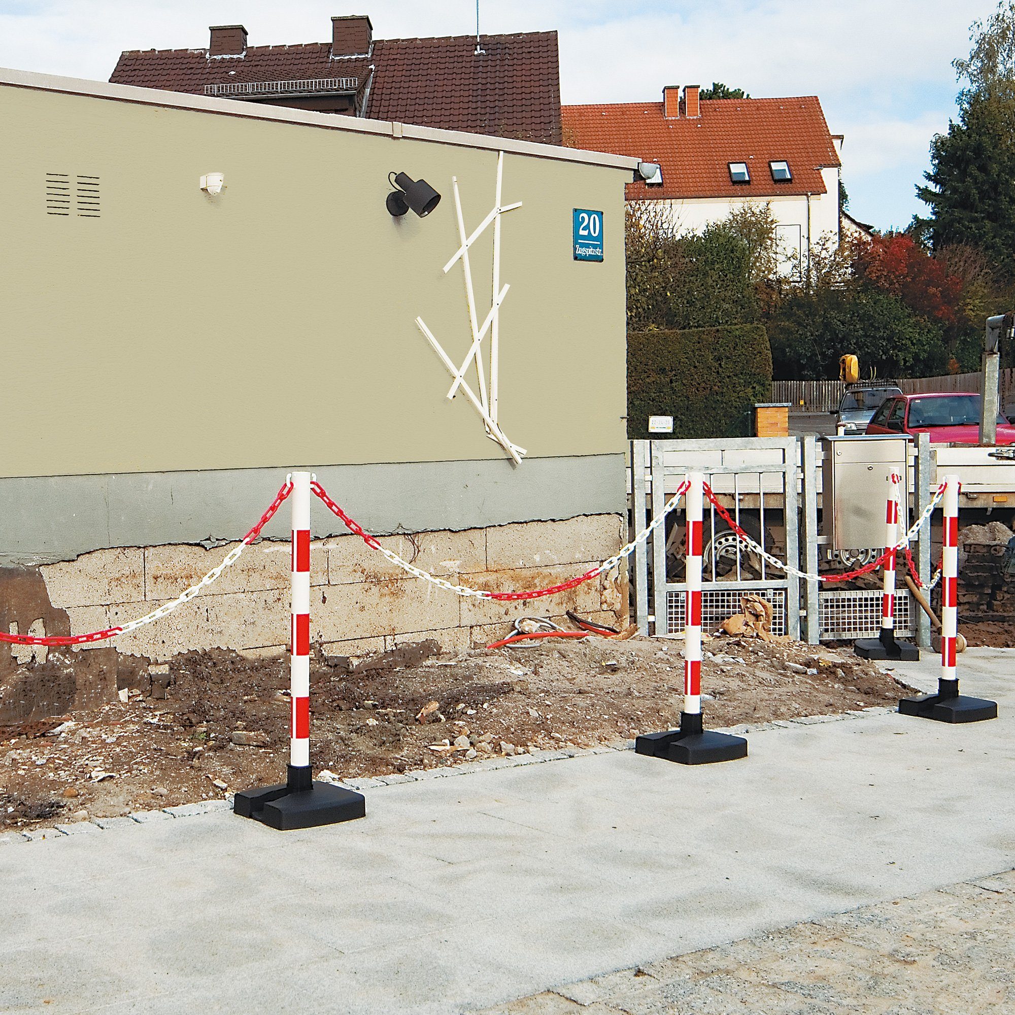 Sulkupylväät taittuvalla jalustalla - GUARDA-FLEX - Image 4