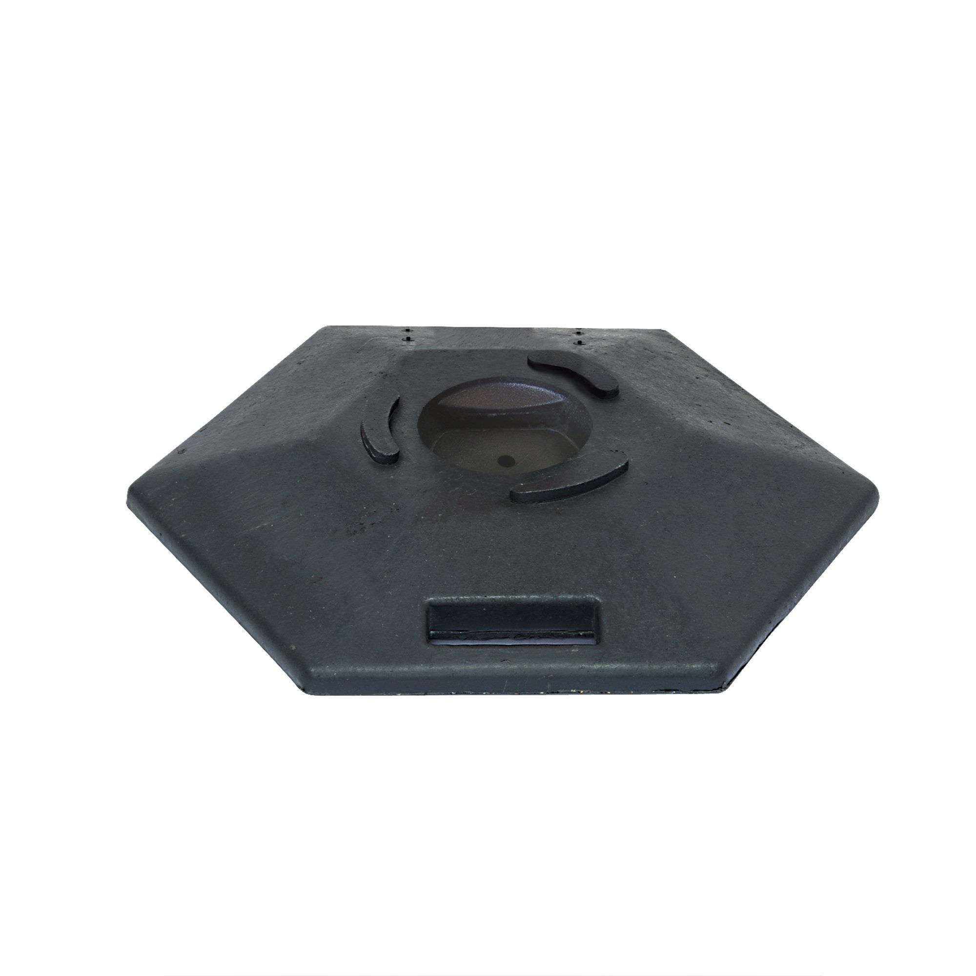 Recycled Material Base - Black for EXTERN Chain and Warning Post