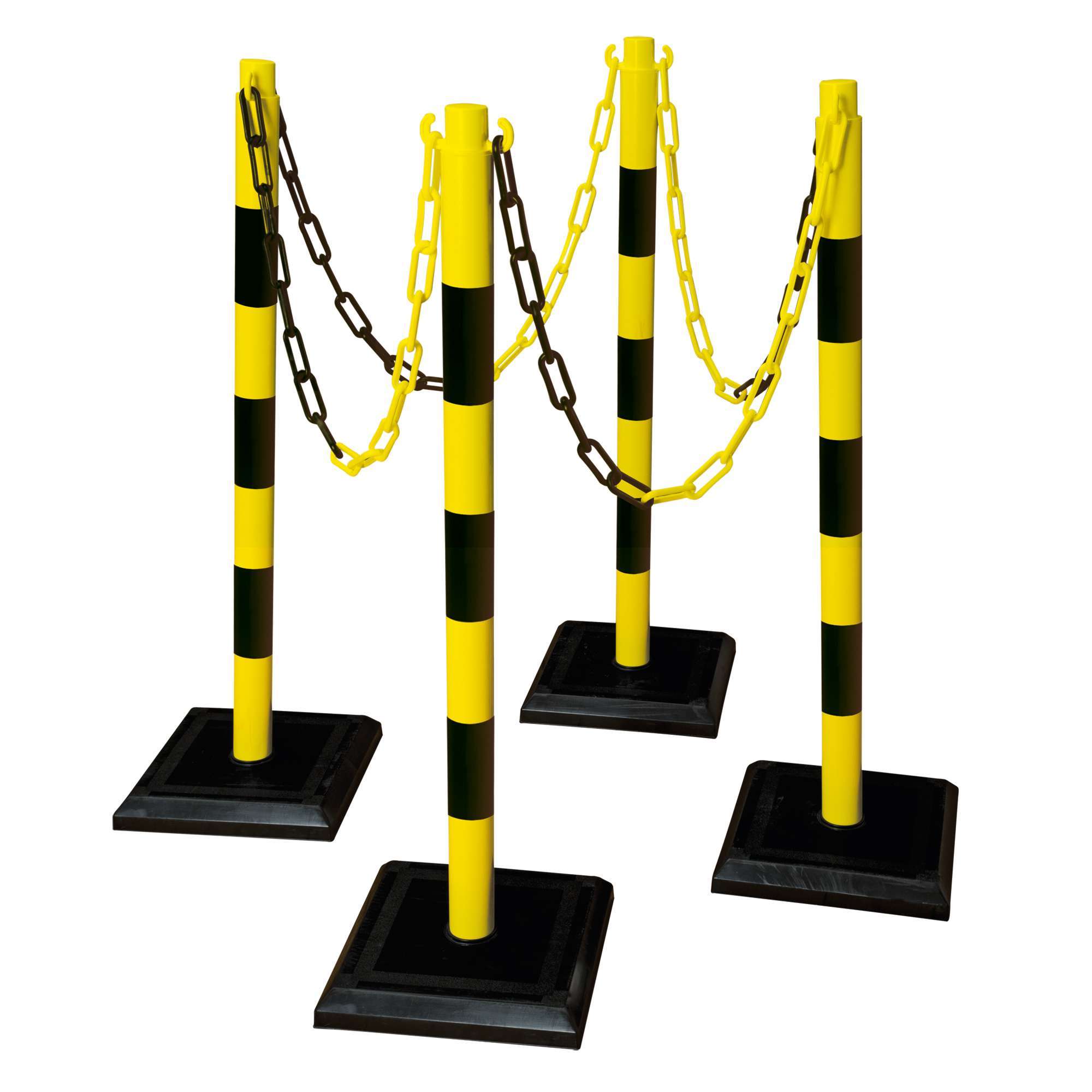 Avspärrningsstolpar 4-pack - GUARDA PLUS