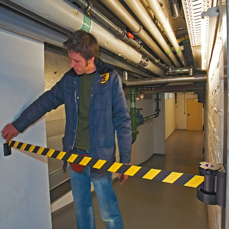 Alternative view of Barrier Tape - Wall-Mounted Belt Cassette