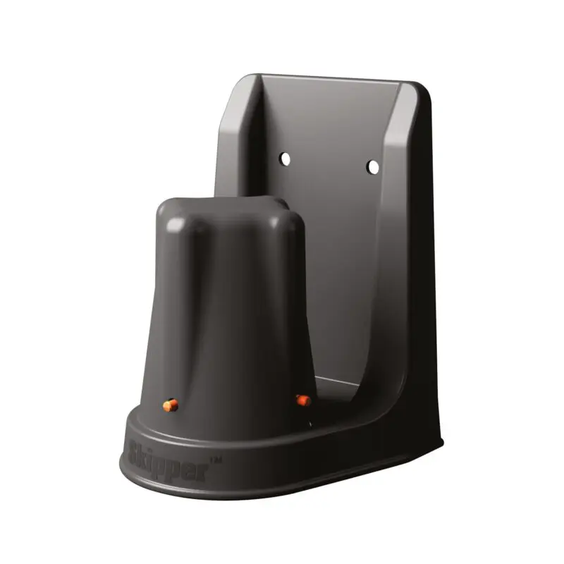 Wall Adapter for SKIPPER Cone Belt - Plastic - Black