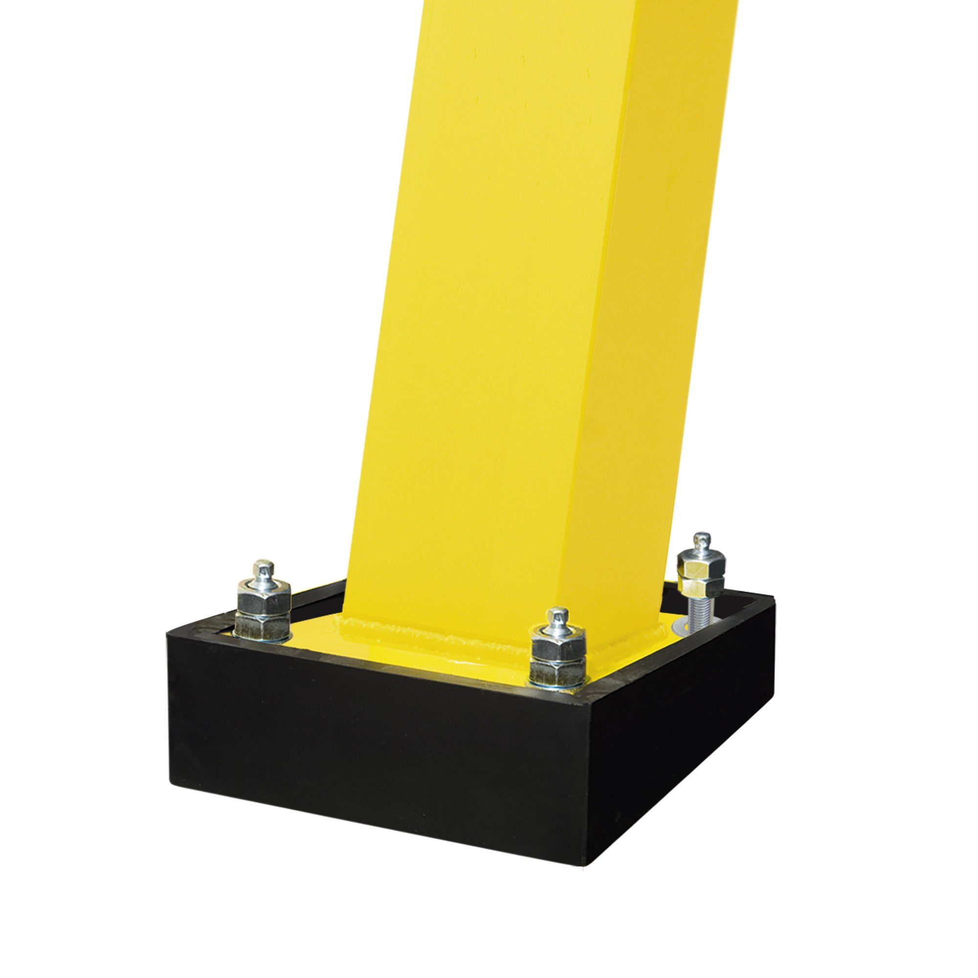 Flexible Fußplatte für Anfahrschutzgeländer - 50 x 200 x 200 mm – Bild 3