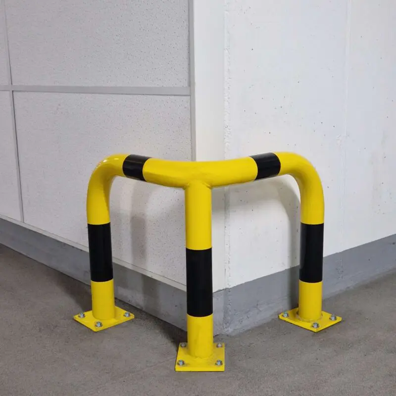 Alternative view of Corner Impact Protection Hoop - Three-Legged - Ø76mm