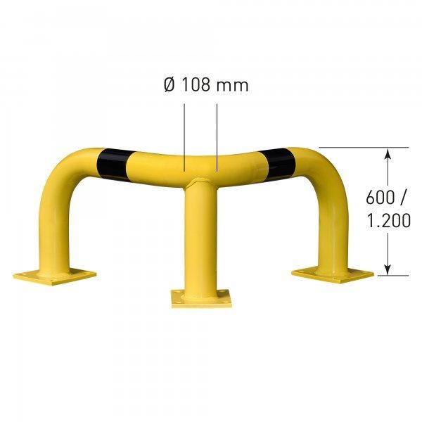 Kulmatörmäyssuojakaari XL - Ø108mm - Image 5