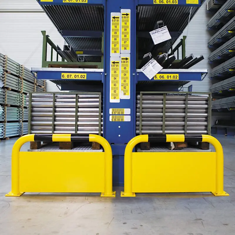 Alternative view of Impact Protection Hoop with Floor Barrier - Ø76mm
