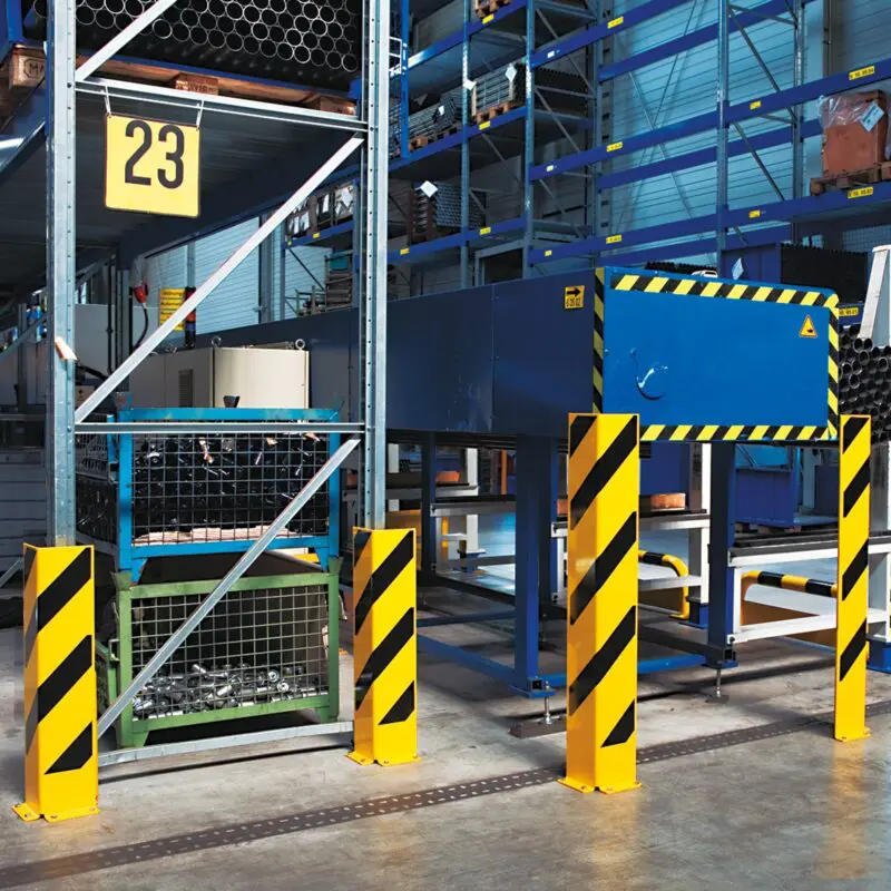 Alternative view of Impact Protection - Rack Protector - U/L-Shape