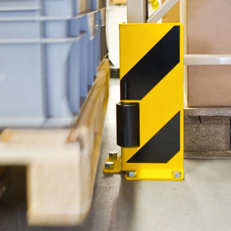 Alternative view of Rack Impact Protection with Guide Roller
