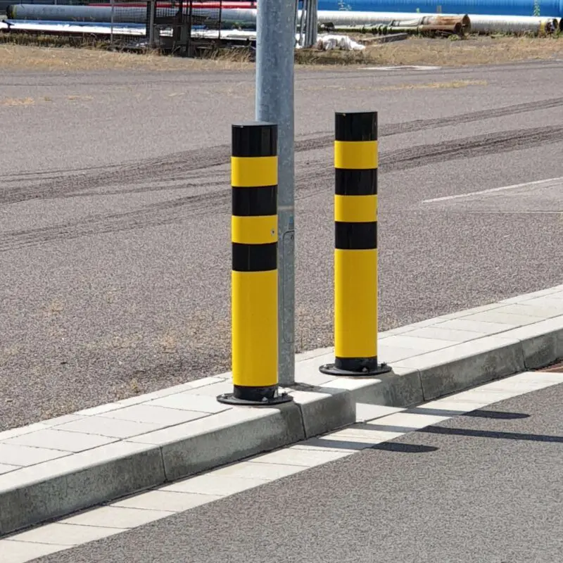 Alternative view of Bollards - Drive-Over