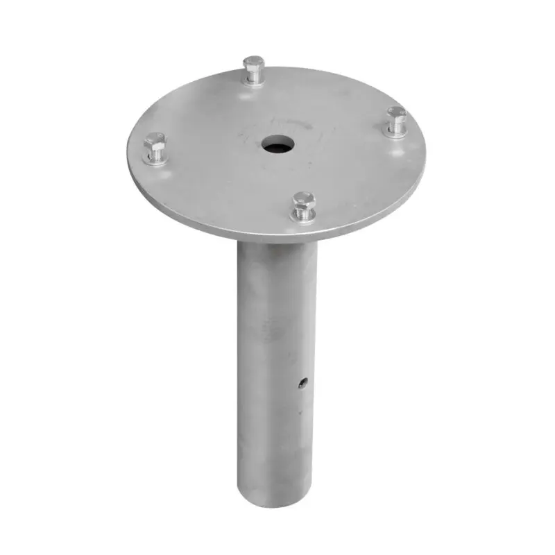 Ground Mount Adapter - BLACK BULL Flexible HD Bollard Ø 76mm