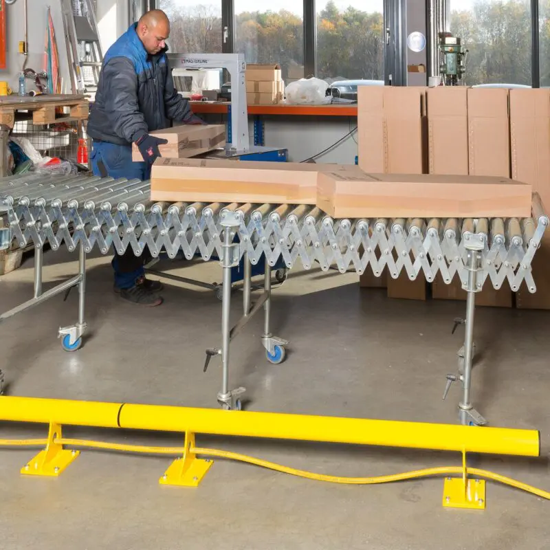 Alternative view of Raised Protection Rail - Height 200mm