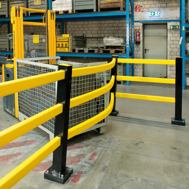 Alternative view of Impact Protection - Pedestrian Safety Railing - FLEXIBLE
