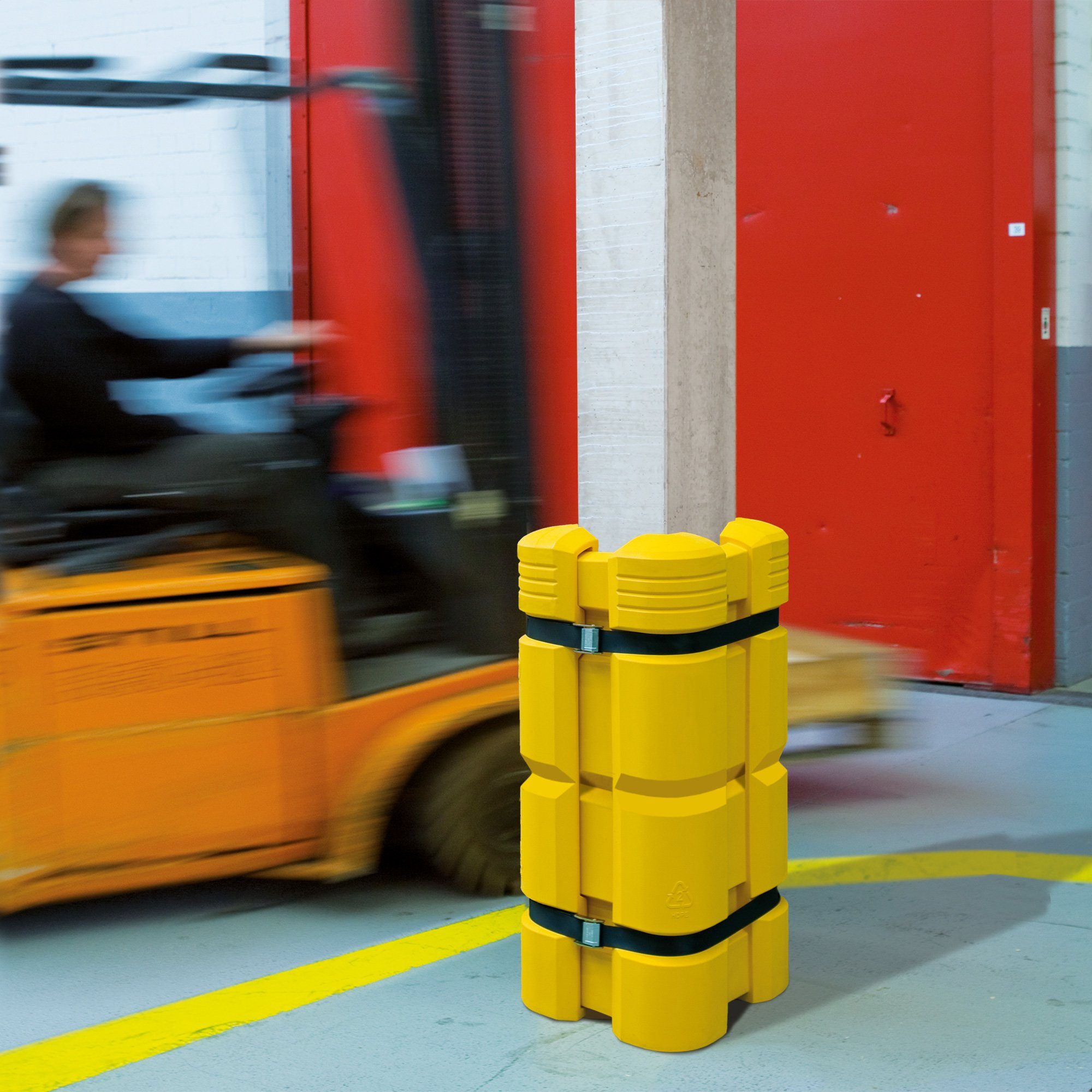 Plastic Column Protectors - From 200 x 200mm to 300 x 300mm - Image 4