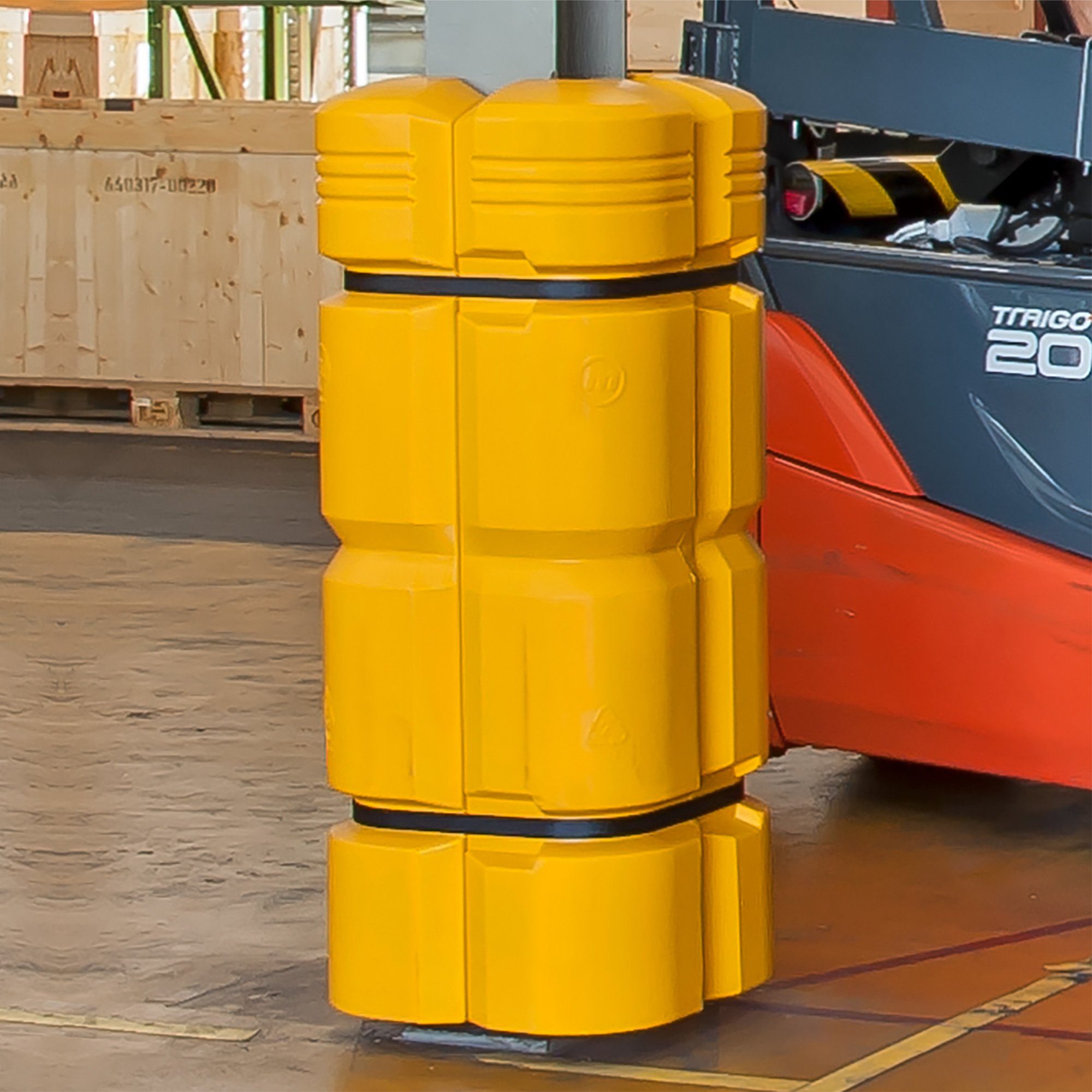 Plastic Column Protectors - From 200 x 200mm to 300 x 300mm - Image 3