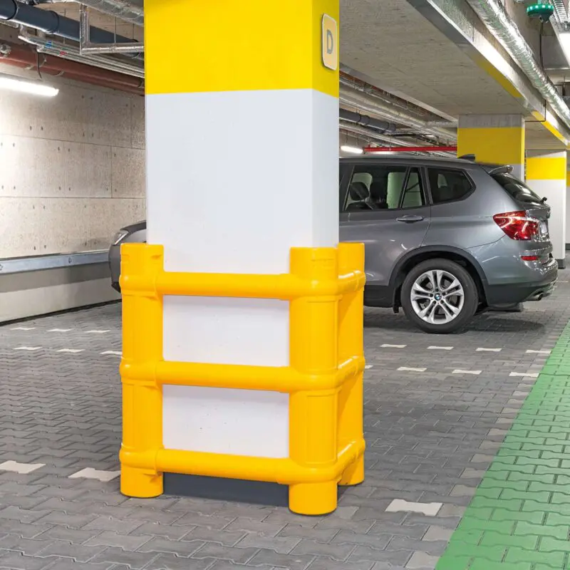 Alternative view of ECO Plastic Column Protector - Set of Four Side Panels - 1000 x 770 mm (H x W)