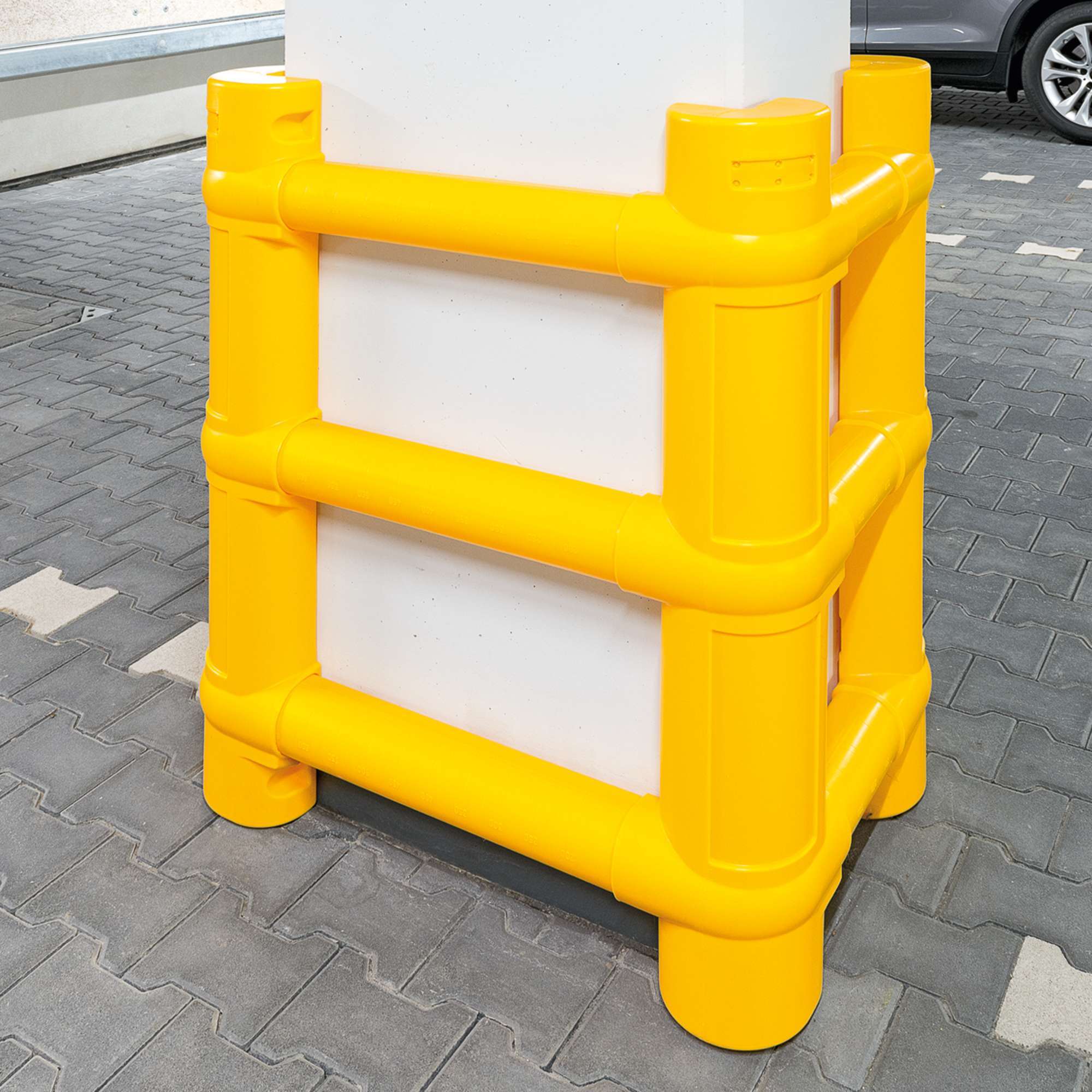 Säulenschutz aus ECO-Kunststoff - Set mit vier Seitenteilen - 1000 x 770 mm (H x B) – Bild 4