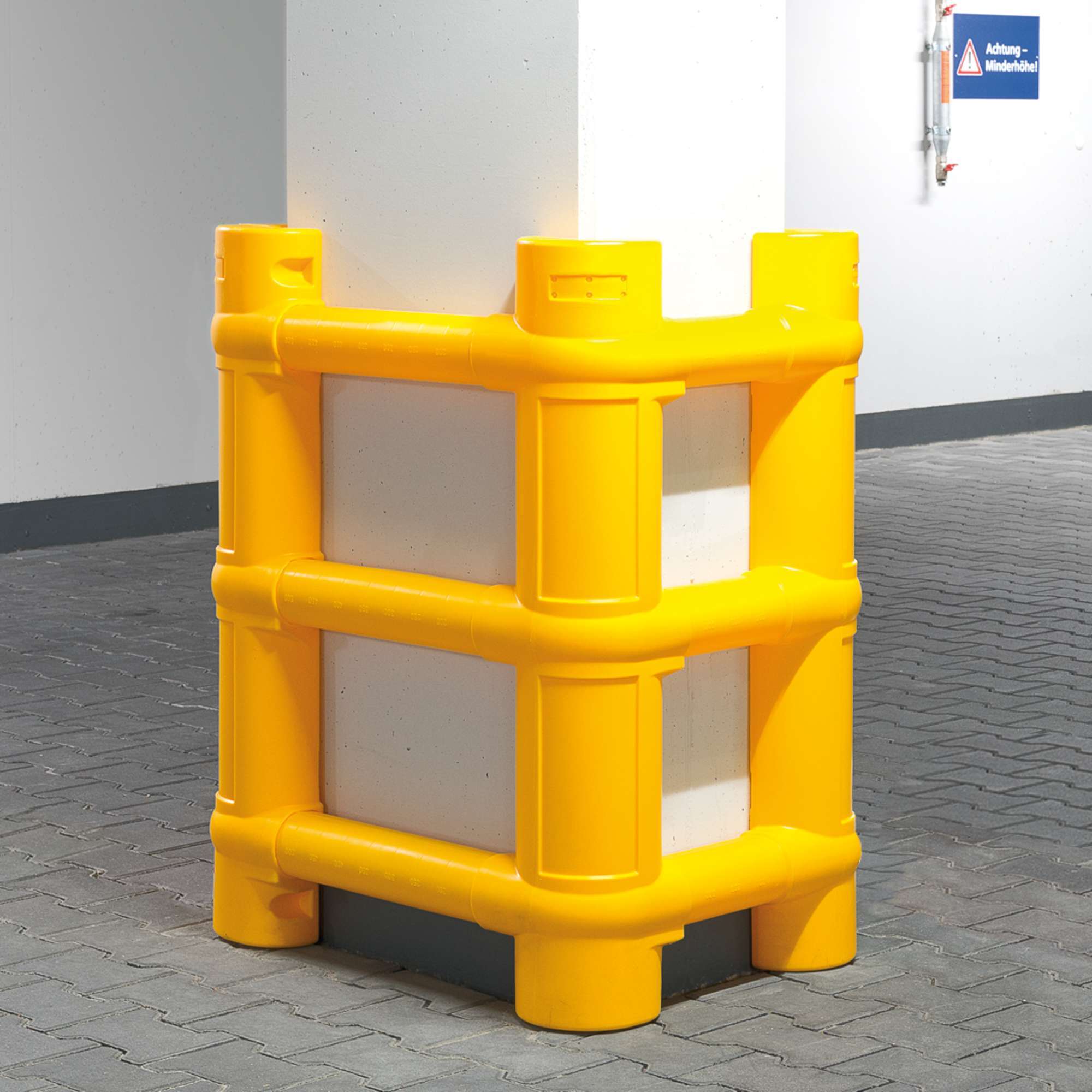 Säulenschutz aus ECO-Kunststoff - Set mit vier Seitenteilen - 1000 x 770 mm (H x B) – Bild 5