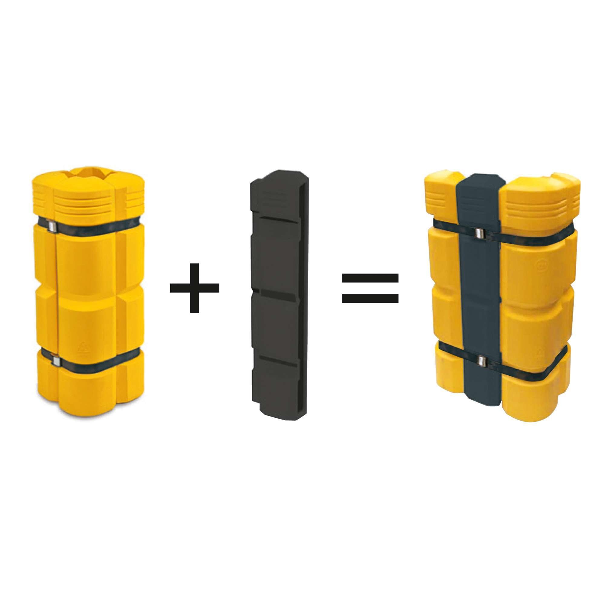 Alternative view of Extension Element for Plastic Column Protectors