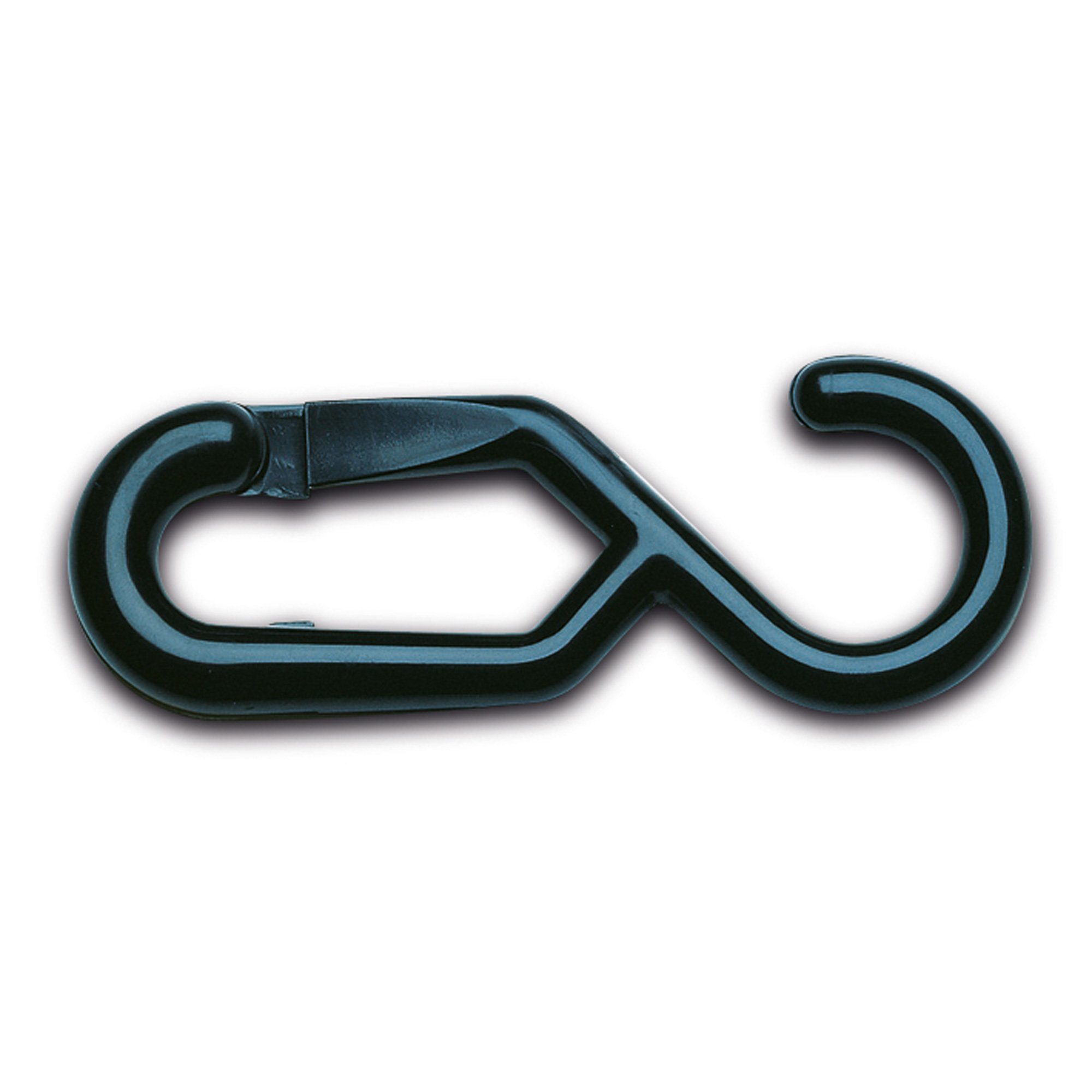 Haken Nylon - Schwarz / 10 Stk.