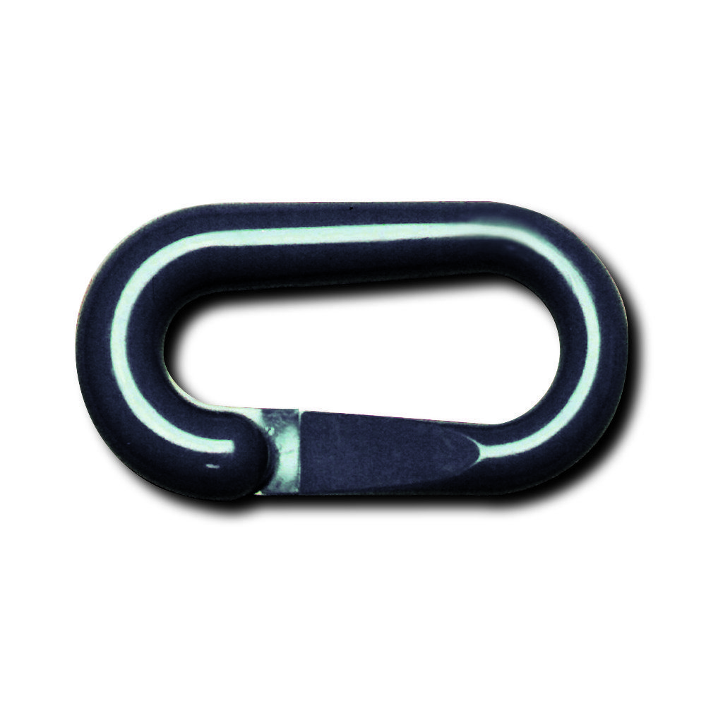 Kædekoblingsled nylon - Sort / 10 stk.