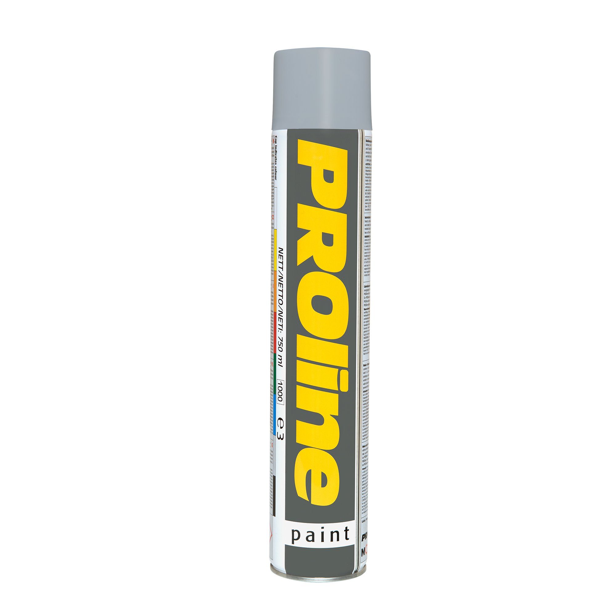 Linjemarkeringsmaling PROline 750ml spray - Grå