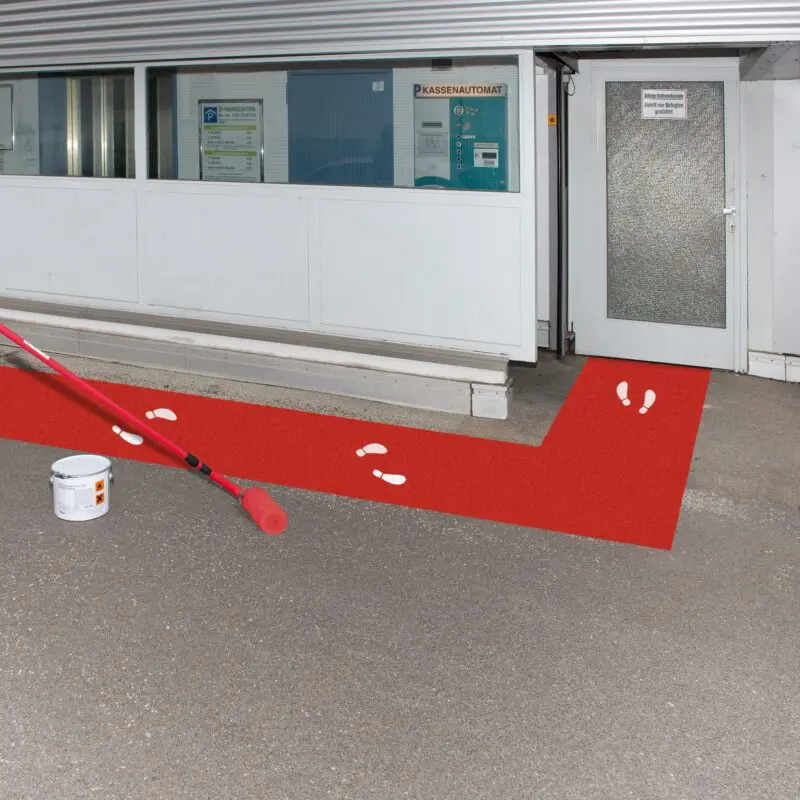 Floor Paint - Outdoor Industrial Coating - Gray RAL 7043