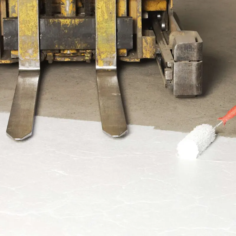 Floor Paint - Anti-Slip Indoor 5 Liter - White RAL 9016