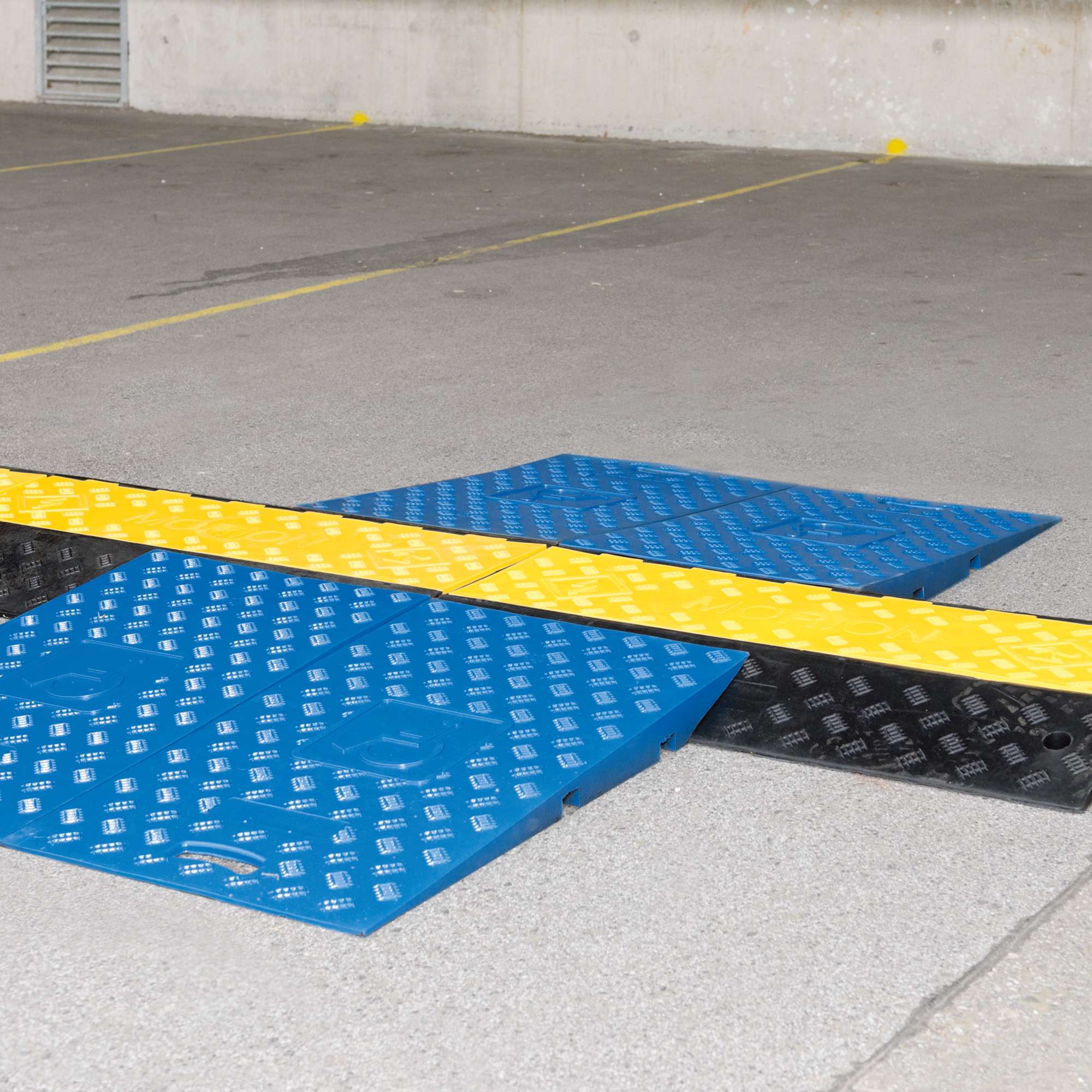 Alternative view of Wheelchair Ramp for 3-Channel Cable Protector