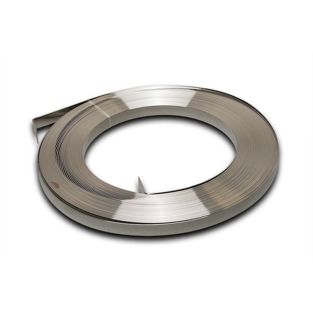 Rustfritt st&aring;lb&aring;nd, 1/2" (12 mm), 30 m i uttrekkseske