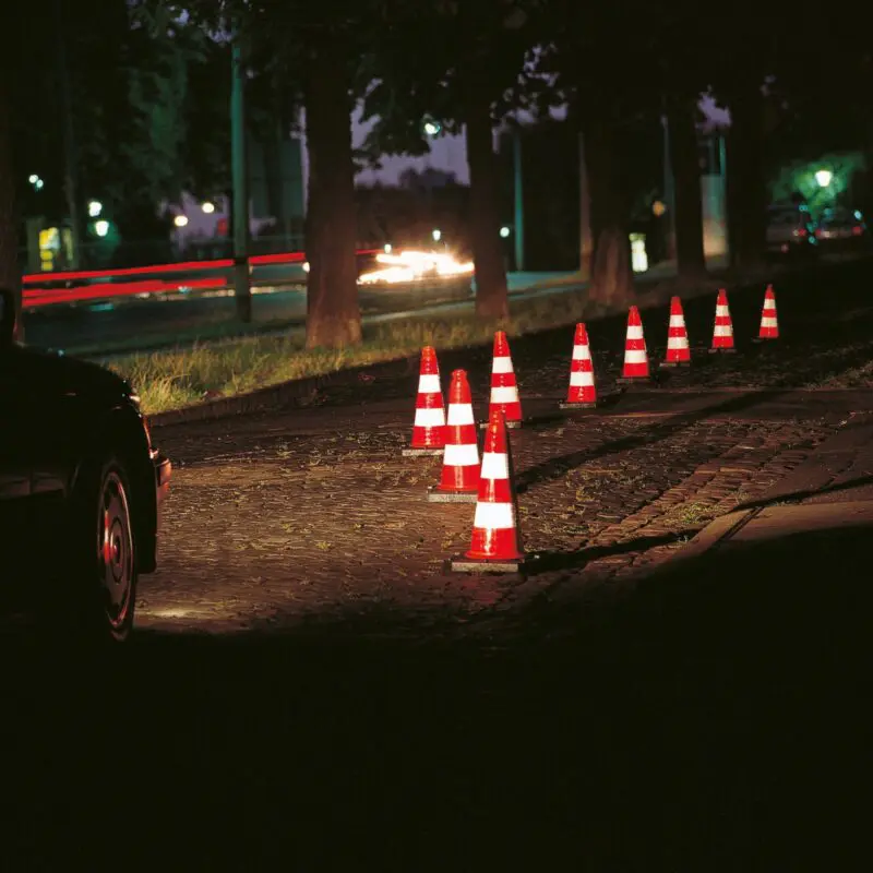 Alternative view of Reflective Traffic Cone