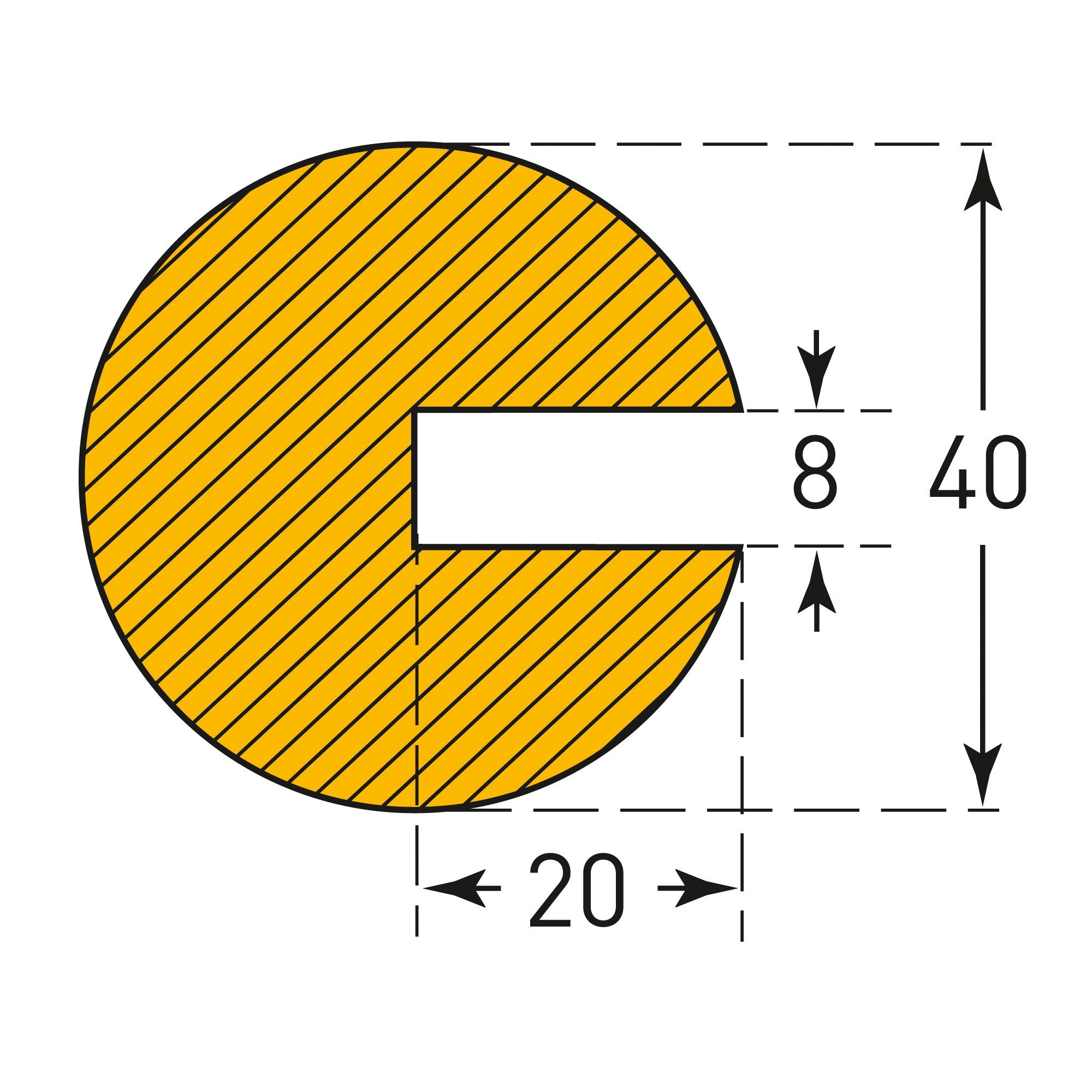 Beam Protectors / Edge Protectors in Foam Rubber - Push-Fit - Image 8