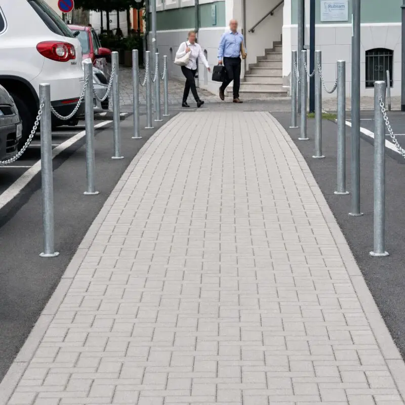 Alternative view of Bollard - Ø76mm - Bolt-Down