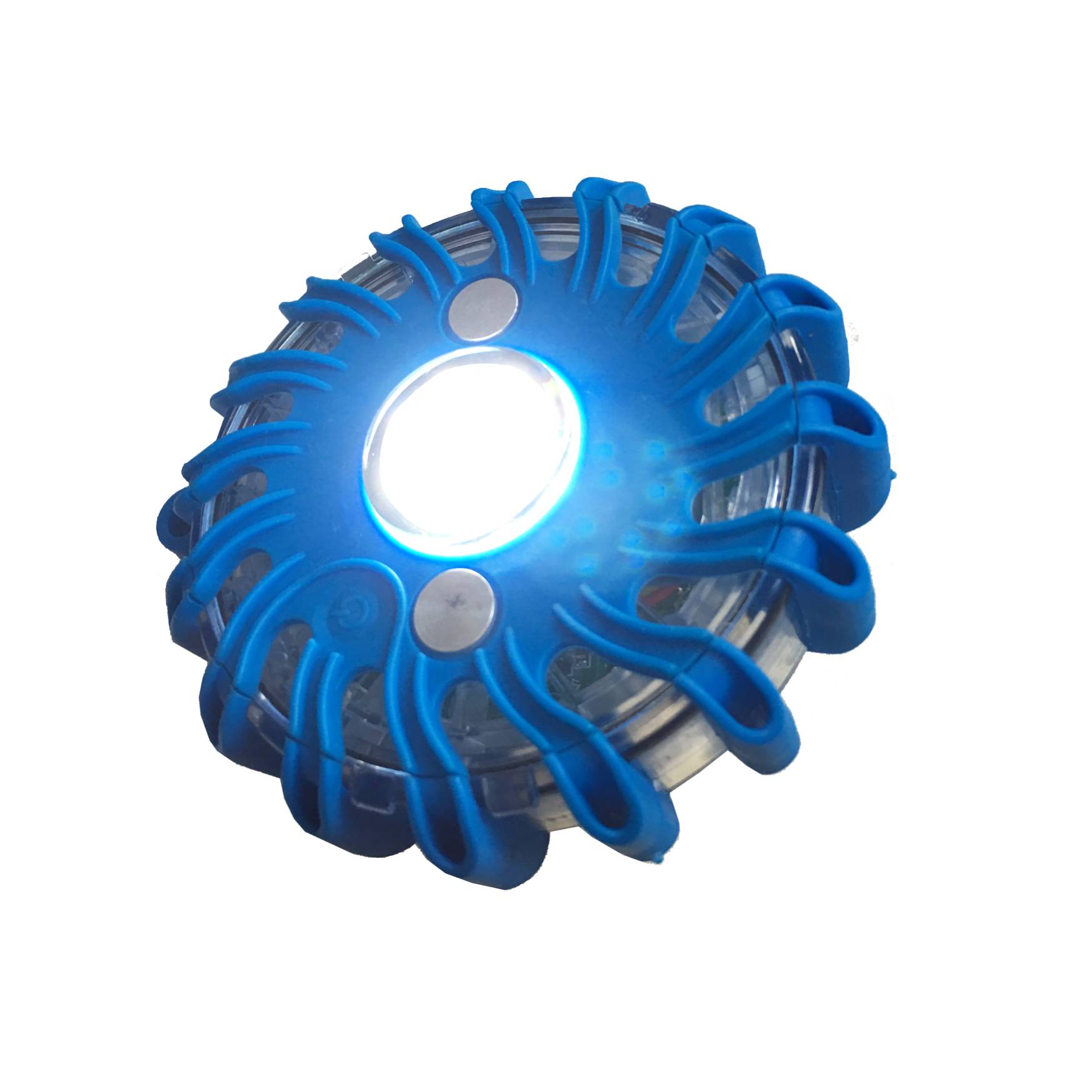 LED-Blitzleuchte Blau - 105 x 35 mm