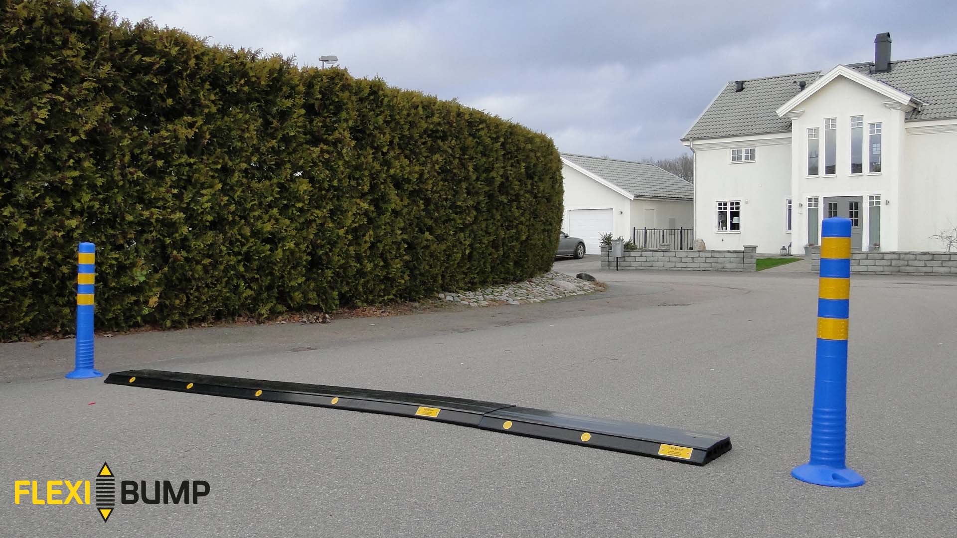 Alternative view of Flexibump 80 cm Eco EPDM med 6 st Reflex Gul