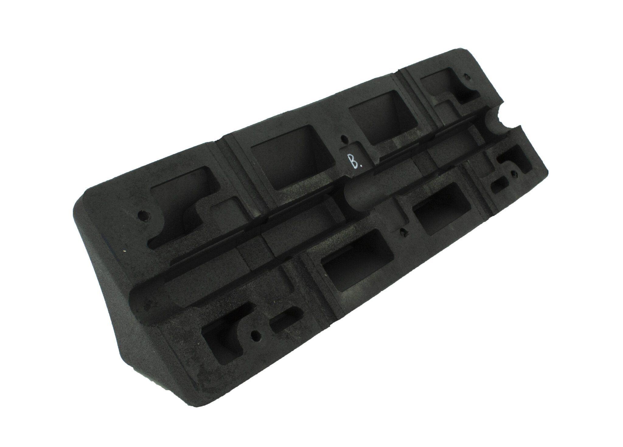 Wheel Stop for Loading Docks and Heavy Vehicles - Dimensions 1000x300x160 mm - Image 3