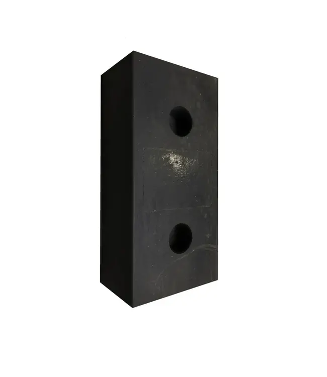 Gummibuffer til læsserampe - 500 x 250 x 140 mm - Slidstærk gummi - Billede 6