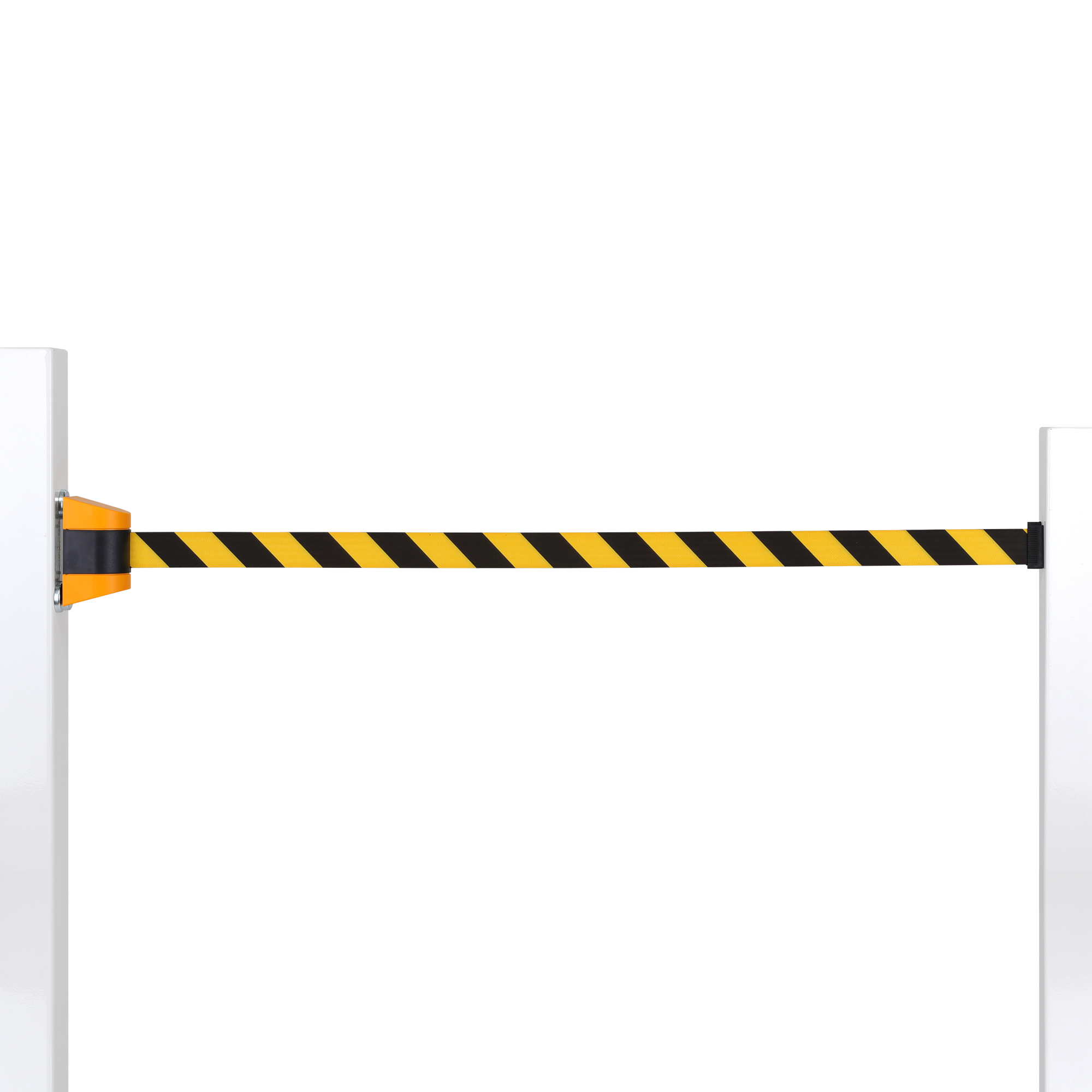 Absperrband magnetisch – Gelb/Schwarz – Bild 5