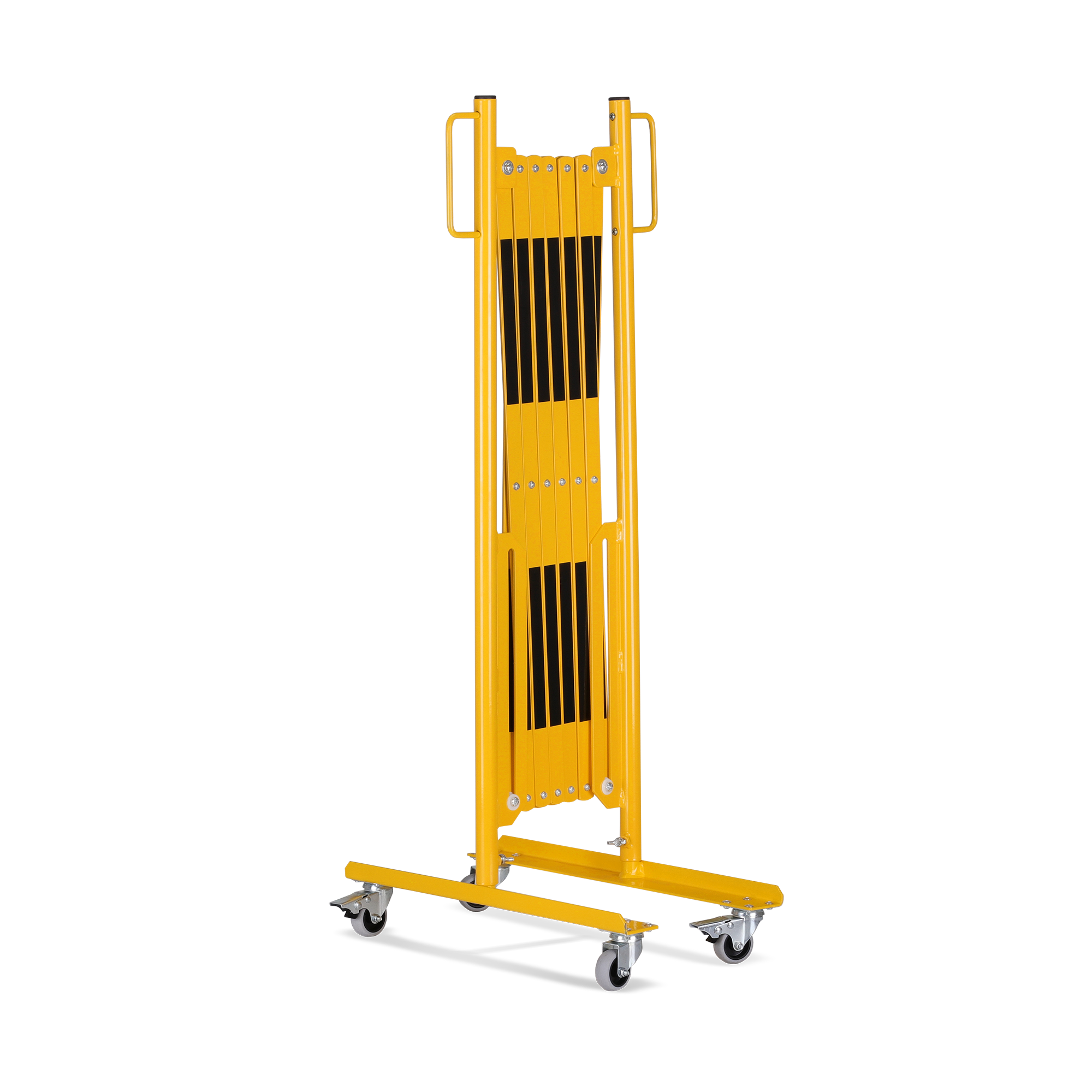 Retractable Barrier with Wheels - Yellow/Black - Max Length 3600 mm - Image 6