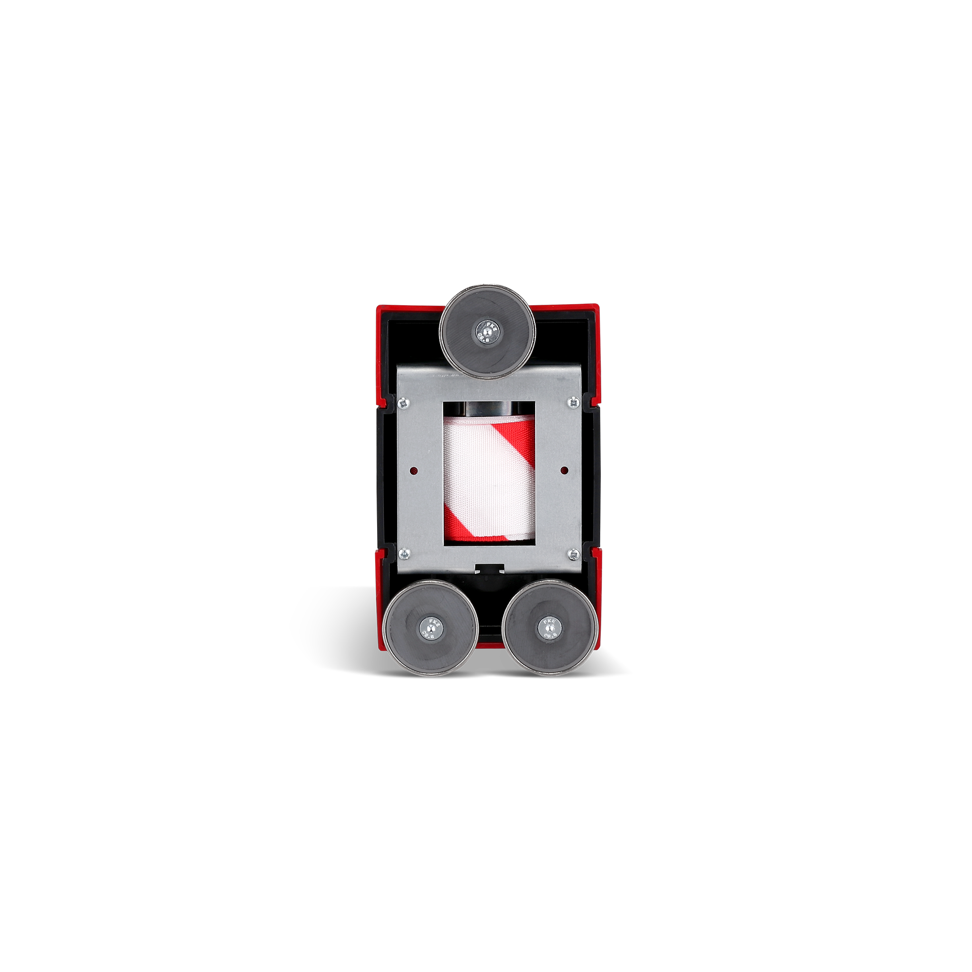 Absperrband magnetisch – Rot/Weiß – Bild 7