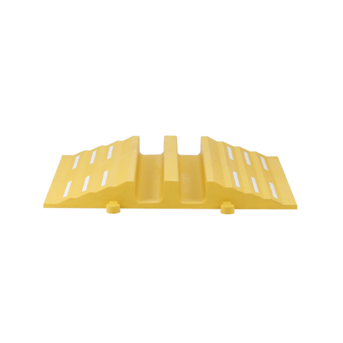 Cable Protector – 2 x 90mm Cables/Hoses - Yellow