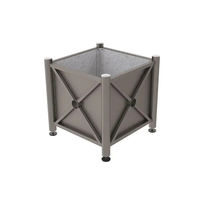 Brushed Stainless Steel Planter - Province