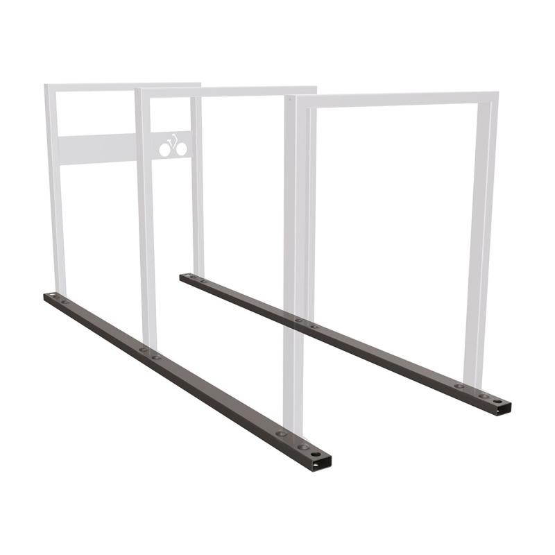 Chassis for sykkelstativ på bunnplater