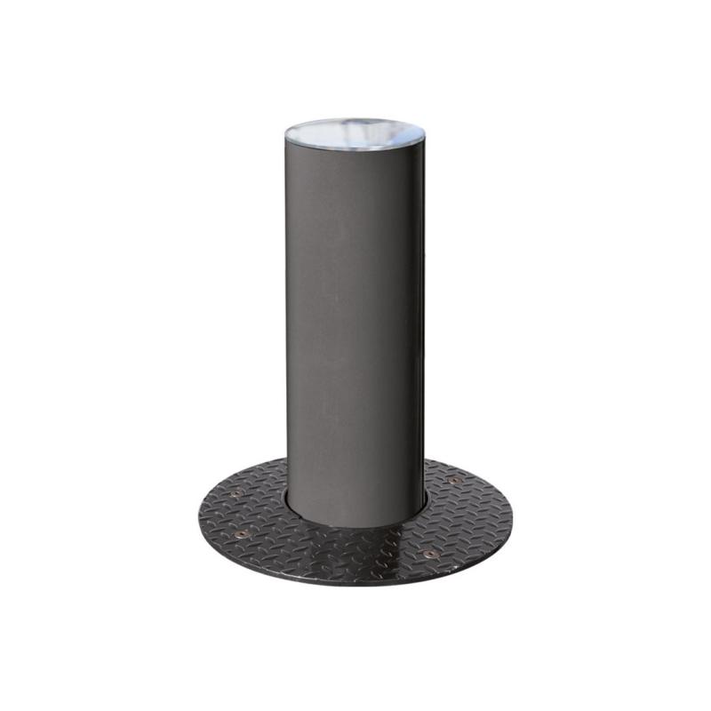 Retractable Bollard with Brushed Stainless Steel Top