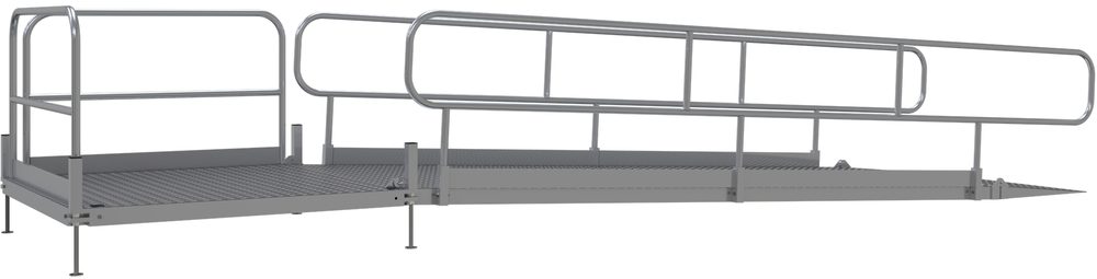 Alumiininen esteettömyysluiska - 6.6 metriä - Image 4